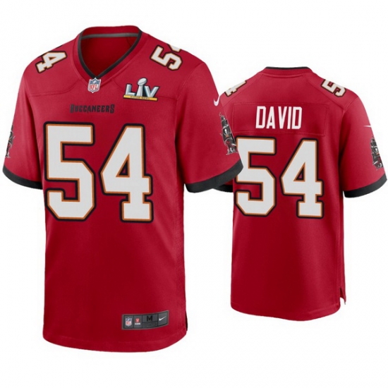 Men Lavonte David Buccaneers Red Super Bowl Lv Game Jersey Men Lavonte David Buccaneers Red Super Bowl Lv Game Jersey