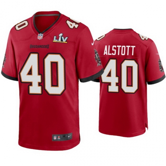 Men Mike Alstott Buccaneers Red Super Bowl Lv Game Jersey Men Mike Alstott Buccaneers Red Super Bowl Lv Game Jersey