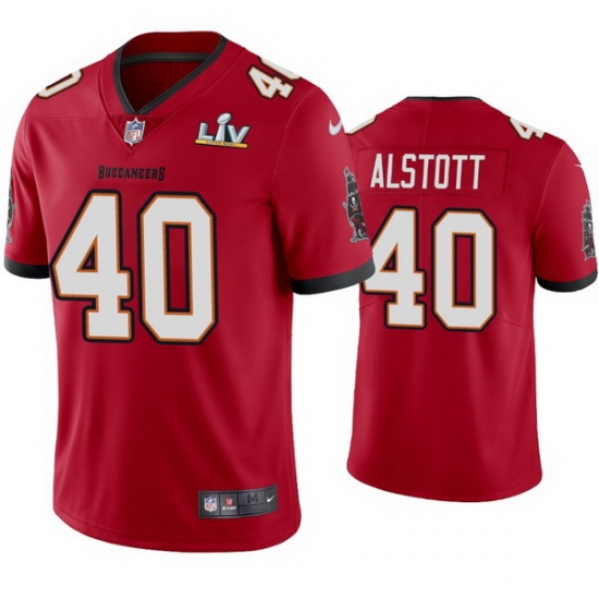 Men Mike Alstott Buccaneers Red Super Bowl Lv Vapor Limited Jersey Men Mike Alstott Buccaneers Red Super Bowl Lv Vapor Limited Jersey