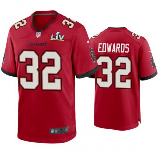 Men Mike Edwards Buccaneers Red Super Bowl Lv Game Jersey Men Mike Edwards Buccaneers Red Super Bowl Lv Game Jersey