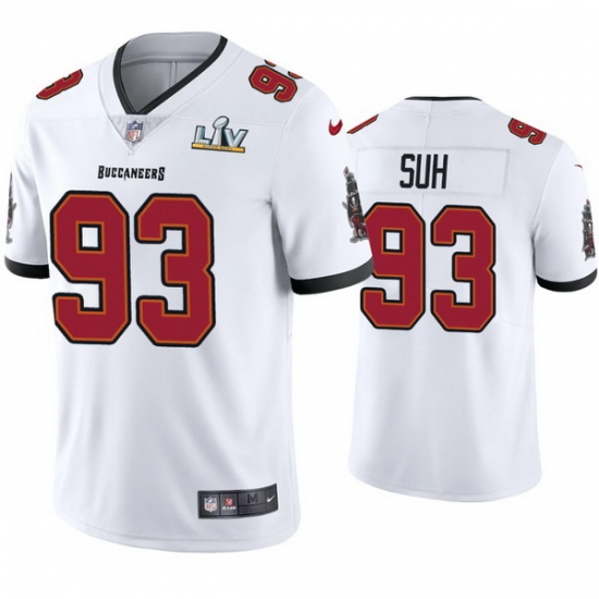 Men Ndamukong Suh Buccaneers White Super Bowl Lv Vapor Limited Jersey Men Ndamukong Suh Buccaneers White Super Bowl Lv Vapor Limited Jersey