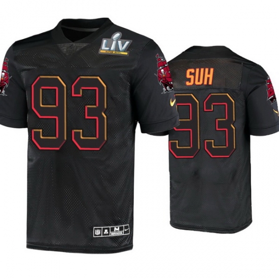 Men Ndamukong Suh Tampa Bay Buccaneers Black Super Bowl Lv Jersey Men Ndamukong Suh Tampa Bay Buccaneers Black Super Bowl Lv Jersey