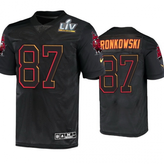 Men Rob Gronkowski Tampa Bay Buccaneers Black Super Bowl Lv Jersey Men Rob Gronkowski Tampa Bay Buccaneers Black Super Bowl Lv Jersey