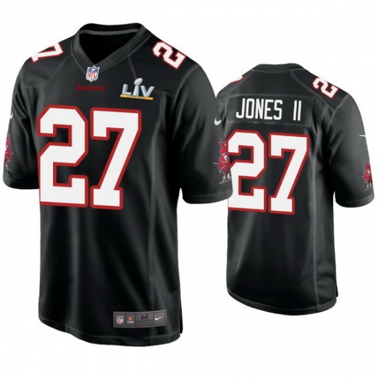 Men Ronald Jones Ii Buccaneers Black Super Bowl Lv Game Fashion Jersey Men Ronald Jones Ii Buccaneers Black Super Bowl Lv Game Fashion Jersey