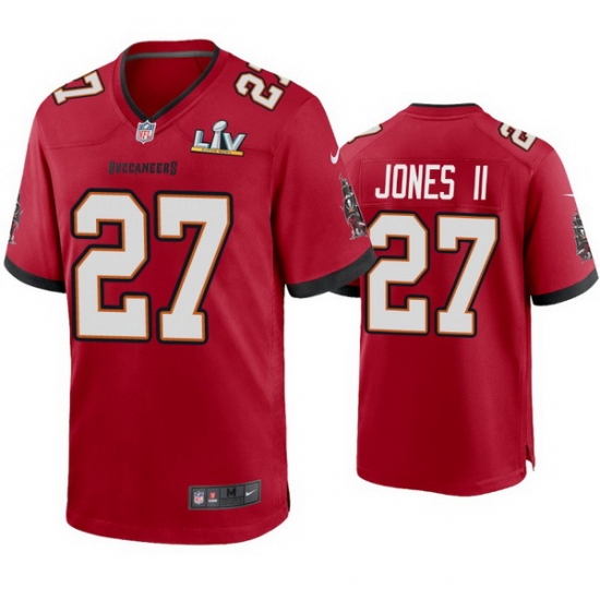 Men Ronald Jones Ii Buccaneers Red Super Bowl Lv Game Jersey Men Ronald Jones Ii Buccaneers Red Super Bowl Lv Game Jersey