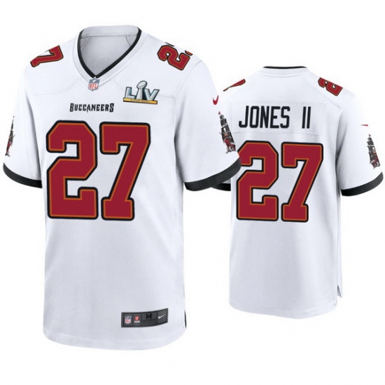 Men Ronald Jones Ii Buccaneers White Super Bowl Lv Game Jersey Men Ronald Jones Ii Buccaneers White Super Bowl Lv Game Jersey