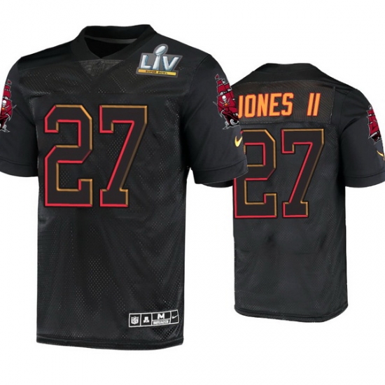 Men Ronald Jones Ii Tampa Bay Buccaneers Black Super Bowl Lv Jersey Men Ronald Jones Ii Tampa Bay Buccaneers Black Super Bowl Lv Jersey
