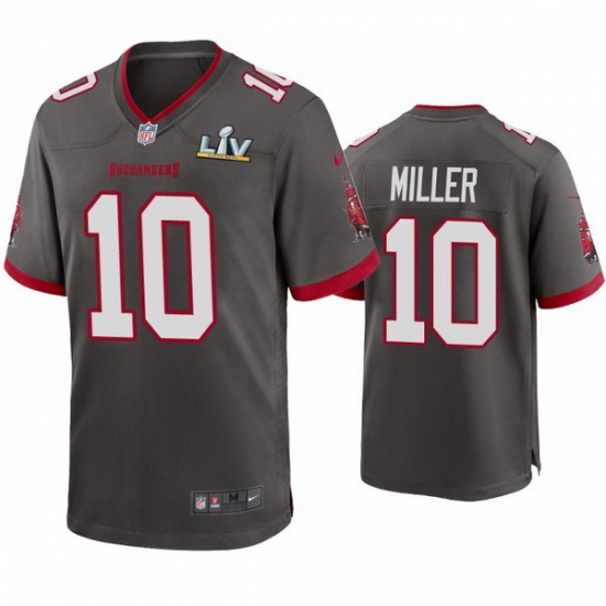 Men Scotty Miller Buccaneers Pewter Super Bowl Lv Game Jersey Men Scotty Miller Buccaneers Pewter Super Bowl Lv Game Jersey