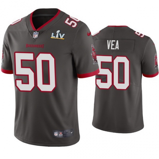 Men Vita Vea Buccaneers Pewter Super Bowl Lv Vapor Limited Jersey Men Vita Vea Buccaneers Pewter Super Bowl Lv Vapor Limited Jersey