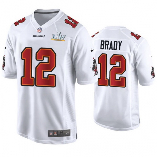 Tom Brady Buccaneers White Super Bowl Lv Game Fashion Jersey Tom Brady Buccaneers White Super Bowl Lv Game Fashion Jersey