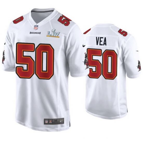Vita Vea Buccaneers White Super Bowl Lv Game Fashion Jersey Vita Vea Buccaneers White Super Bowl Lv Game Fashion Jersey