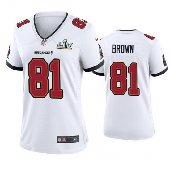Women Antonio Brown Buccaneers White Super Bowl Lv Game Jersey Women Antonio Brown Buccaneers White Super Bowl Lv Game Jersey
