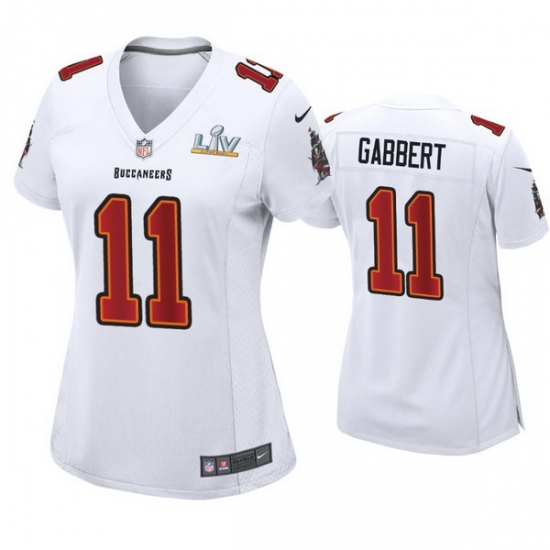 Women Blaine Gabbert Buccaneers White Super Bowl Lv Game Fashion Jersey Women Blaine Gabbert Buccaneers White Super Bowl Lv Game Fashion Jersey