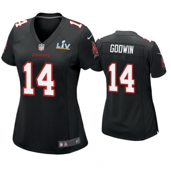 Women Chris Godwin Buccaneers Black Super Bowl Lv Game Fashion Jersey Women Chris Godwin Buccaneers Black Super Bowl Lv Game Fashion Jersey