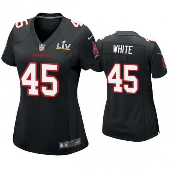 Women Devin White Buccaneers Black Super Bowl Lv Game Fashion Jersey Women Devin White Buccaneers Black Super Bowl Lv Game Fashion Jersey