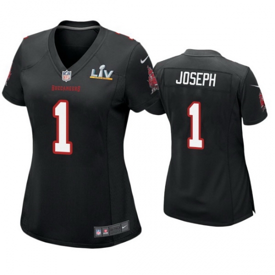 Women Greg Joseph Buccaneers Black Super Bowl Lv Game Fashion Jersey Women Greg Joseph Buccaneers Black Super Bowl Lv Game Fashion Jersey