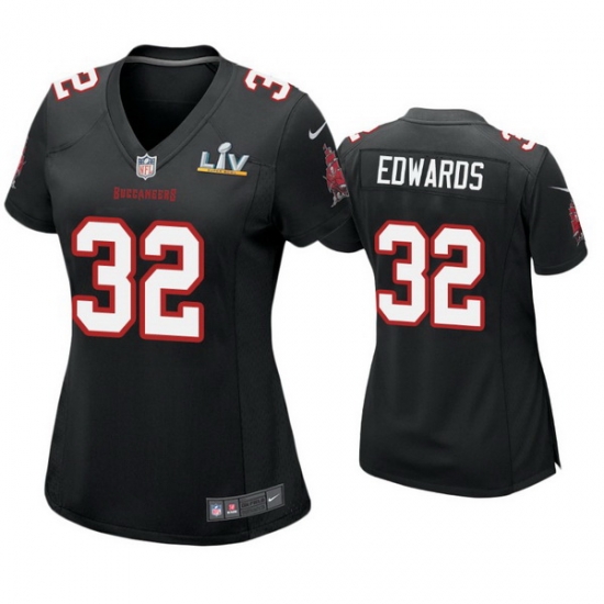 Women Mike Edwards Buccaneers Black Super Bowl Lv Game Fashion Jersey Women Mike Edwards Buccaneers Black Super Bowl Lv Game Fashion Jersey