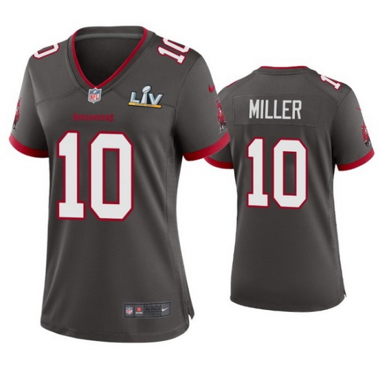 Women Scotty Miller Buccaneers Pewter Super Bowl Lv Game Jersey Women Scotty Miller Buccaneers Pewter Super Bowl Lv Game Jersey