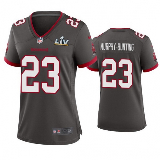 Women Sean Murphy Bunting Buccaneers Pewter Super Bowl Lv Game Jersey Women Sean Murphy Bunting Buccaneers Pewter Super Bowl Lv Game Jersey