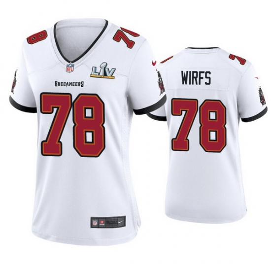 Women Tristan Wirfs Buccaneers White Super Bowl Lv Game Jersey Women Tristan Wirfs Buccaneers White Super Bowl Lv Game Jersey