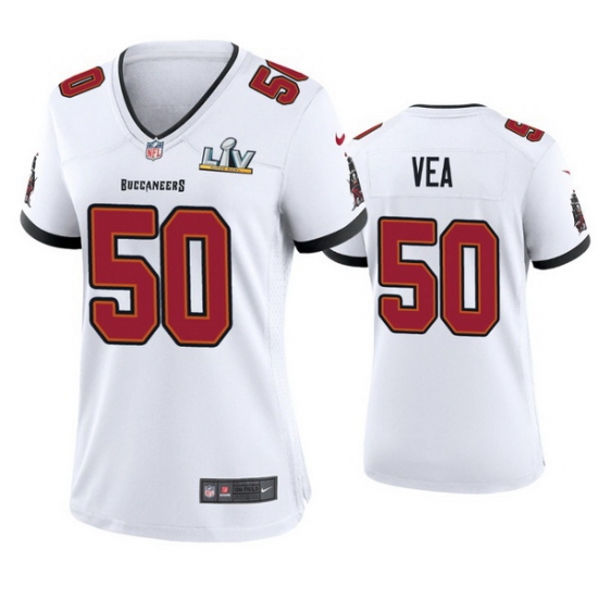 Women Vita Vea Buccaneers White Super Bowl Lv Game Jersey Women Vita Vea Buccaneers White Super Bowl Lv Game Jersey