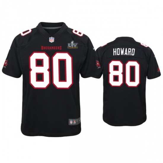 Youth O.J. Howard Buccaneers Black Super Bowl Lv Game Fashion Jersey Youth O.J. Howard Buccaneers Black Super Bowl Lv Game Fashion Jersey
