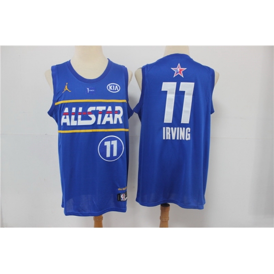 nets 11 Kyrie Irving 2021 All Star Game Blue Swingman Jersey nets 11 Kyrie Irving 2021 All Star Game Blue Swingman Jersey