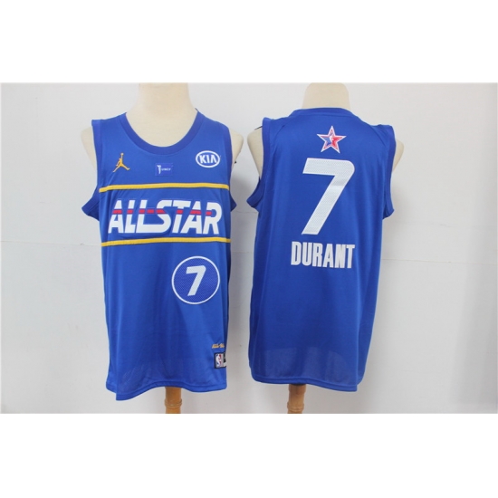 nets 7 KevinDurant 2021 All Star Game Blue Swingman Jersey nets 7 KevinDurant 2021 All Star Game Blue Swingman Jersey