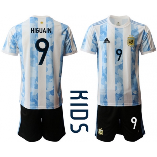 Kids Argentina Short Soccer Jerseys 026 Kids Argentina Short Soccer Jerseys 026