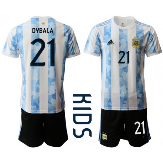 Kids Argentina Short Soccer Jerseys 032 Kids Argentina Short Soccer Jerseys 032