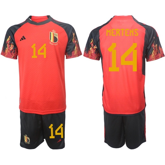 Men FIFA 2022 Belgium Soccer Jersey 010 Men FIFA 2022 Belgium Soccer Jersey 010
