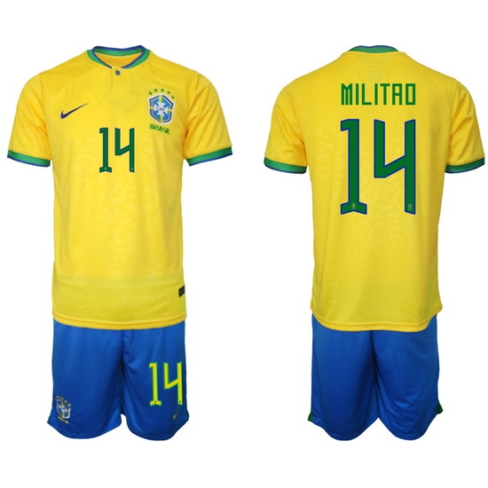 Men FIFA 2022 Brazil Soccer Jersey 020 Men FIFA 2022 Brazil Soccer Jersey 020
