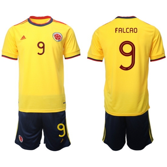 Colombia 2022 World Cup Soccer Jersey #9 FALCAO Colombia 2022 World Cup Soccer Jersey #9 FALCAO