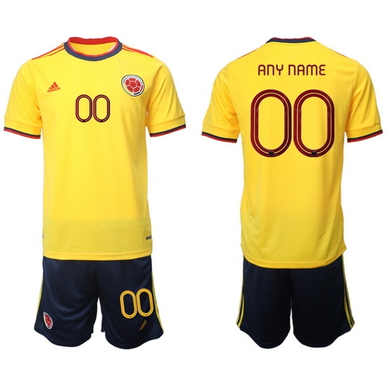 Colombia 2022 World Cup Soccer Jersey CUSTOMIZED Colombia 2022 World Cup Soccer Jersey CUSTOMIZED
