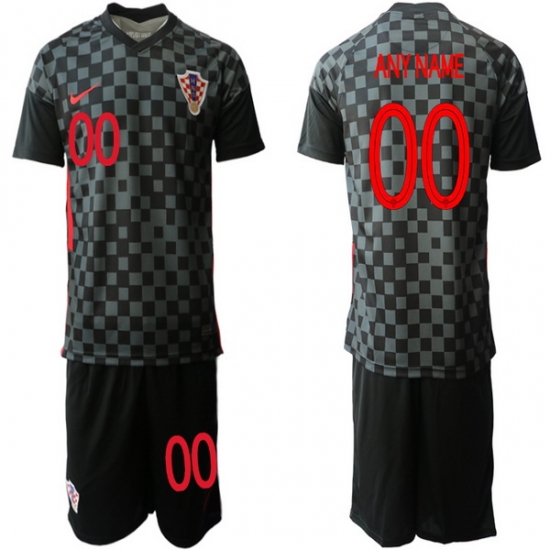 Mens Croatia Short Soccer Jerseys 009 Mens Croatia Short Soccer Jerseys 009