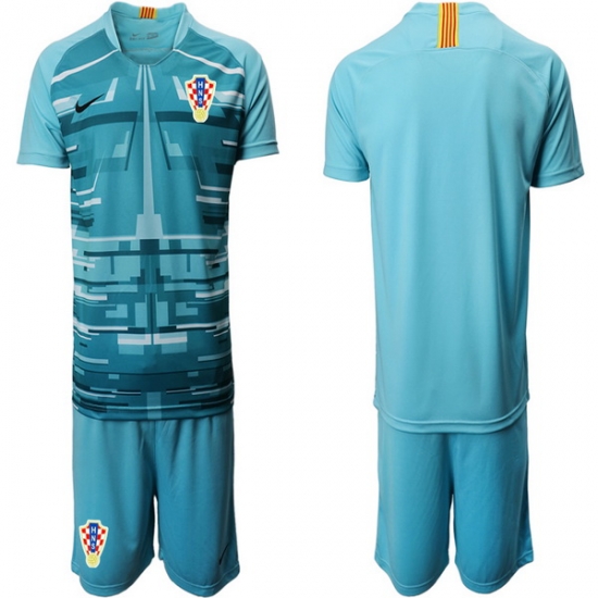 Mens Croatia Short Soccer Jerseys 029 Mens Croatia Short Soccer Jerseys 029