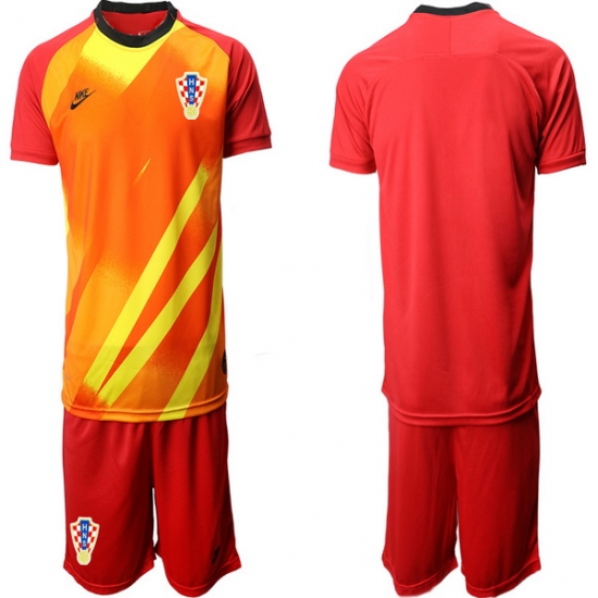 Mens Croatia Short Soccer Jerseys 031 Mens Croatia Short Soccer Jerseys 031