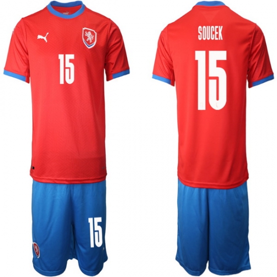 Mens Czech Republic Short Soccer Jerseys 003 Mens Czech Republic Short Soccer Jerseys 003