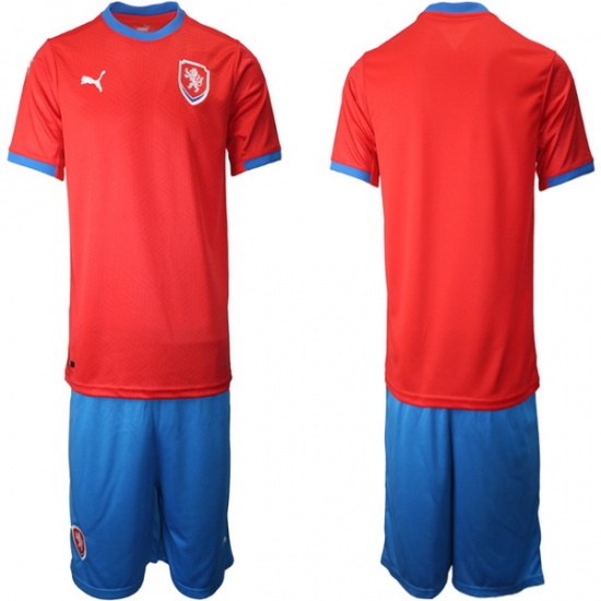 Mens Czech Republic Short Soccer Jerseys 009 Mens Czech Republic Short Soccer Jerseys 009