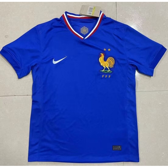 France Blue Home 2024 Soccer Jersey France Blue Home 2024 Soccer Jersey