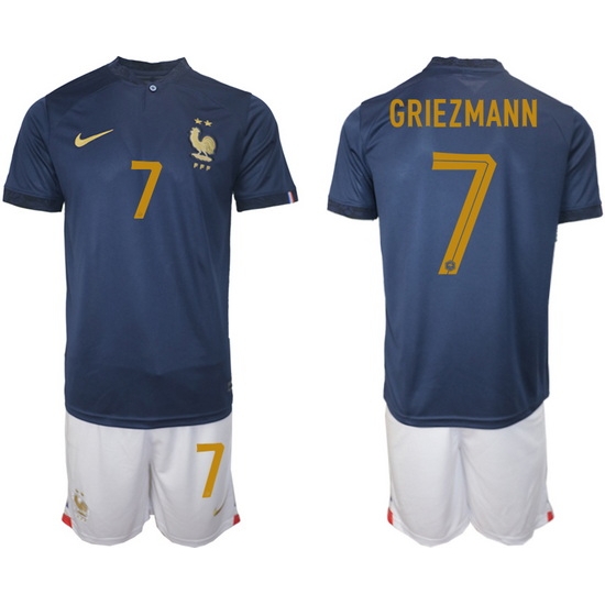 Men FIFA 2022 France Soccer Jersey 017 Men FIFA 2022 France Soccer Jersey 017