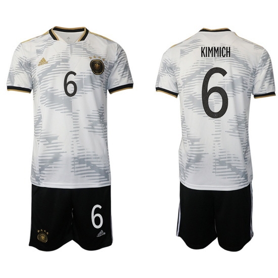GERMANY 2022 World Cup Soccer Jersey #6 KIMMICH GERMANY 2022 World Cup Soccer Jersey #6 KIMMICH