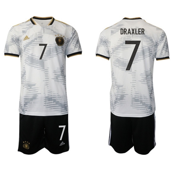 GERMANY 2022 World Cup Soccer Jersey #7 DRAXLER GERMANY 2022 World Cup Soccer Jersey #7 DRAXLER