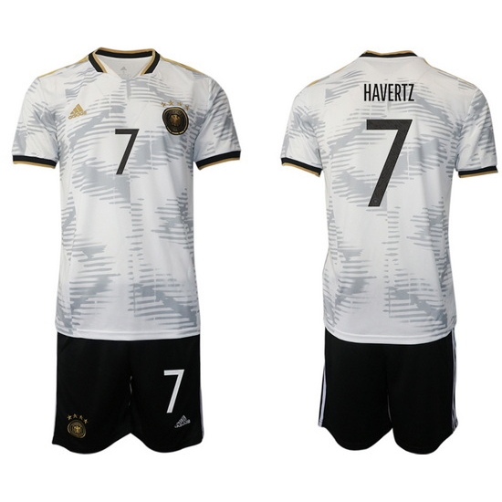GERMANY 2022 World Cup Soccer Jersey #7 HAVERTZ GERMANY 2022 World Cup Soccer Jersey #7 HAVERTZ