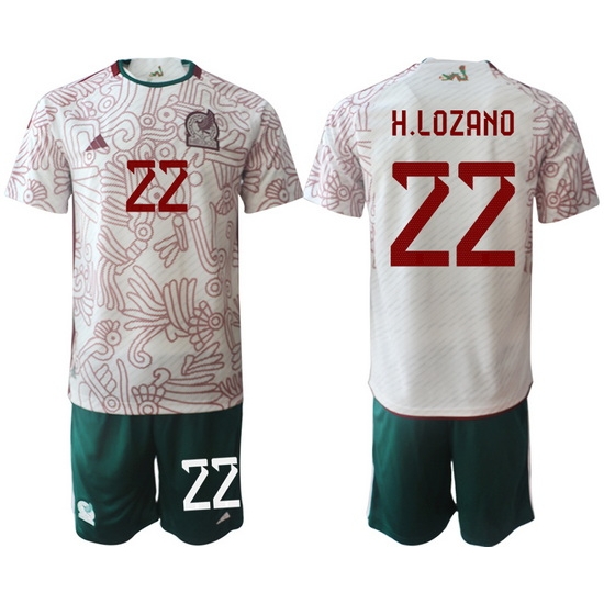 Men FIFA 2022 Mexico Soccer Jersey 020 Men FIFA 2022 Mexico Soccer Jersey 020
