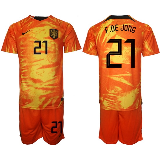 Men FIFA 2022 Netherlands Soccer Jersey 066 Men FIFA 2022 Netherlands Soccer Jersey 066