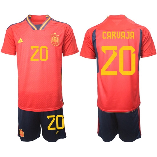 Men FIFA 2022 Spain Soccer Jersey 004 Men FIFA 2022 Spain Soccer Jersey 004