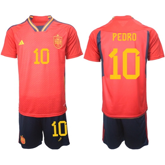 Men FIFA 2022 Spain Soccer Jersey 010 Men FIFA 2022 Spain Soccer Jersey 010
