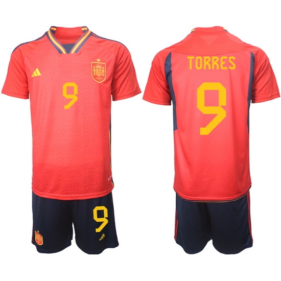 Men FIFA 2022 Spain Soccer Jersey 011 Men FIFA 2022 Spain Soccer Jersey 011