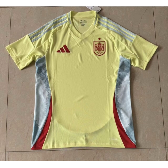 Spain Yellow 2024 Soccer Jersey Spain Yellow 2024 Soccer Jersey